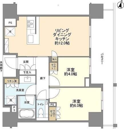 ブランズ本郷の物件間取画像